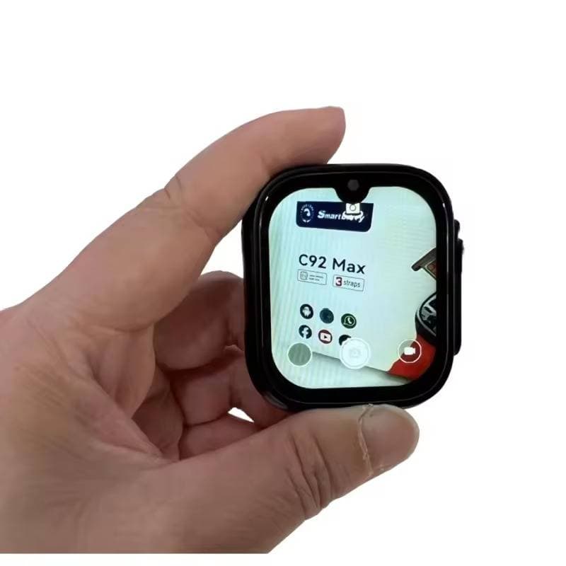 ساعت هوشمند طرح اپل واچ اولترا مدل C92 MAX سیم کارتخور دوربین دار