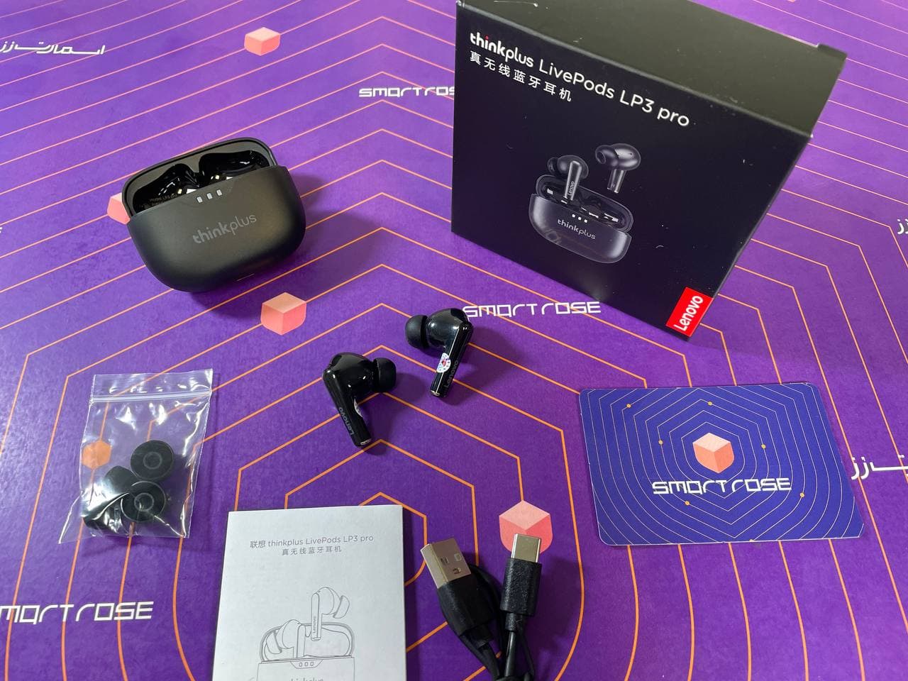 هدفون بلوتوثی لنوو مدل ThinkPlus LivePods LP3 Pro با گارانتی — تصویر ۵