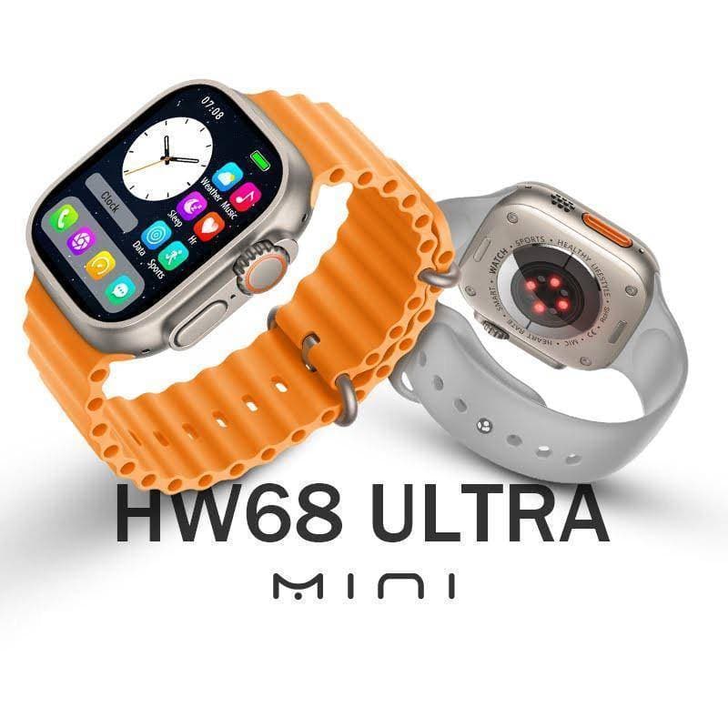 ساعت طرح اپل واچ اولترا مدل HW68 ULTRA MINI سایز 41 میلی متری با گارانتی