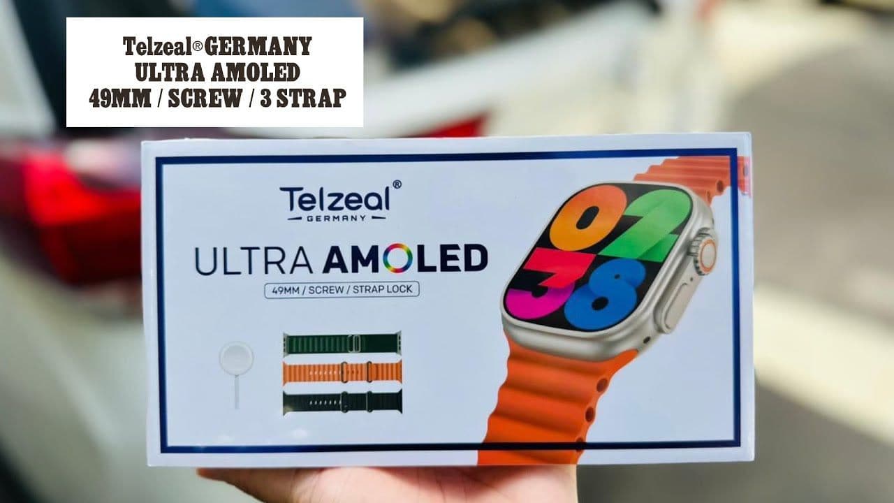 ساعت هوشمند طرح اپل واچ اولترا مدل ULTRA AMOLED سری جدید HK8 با گارانتی — تصویر ۷