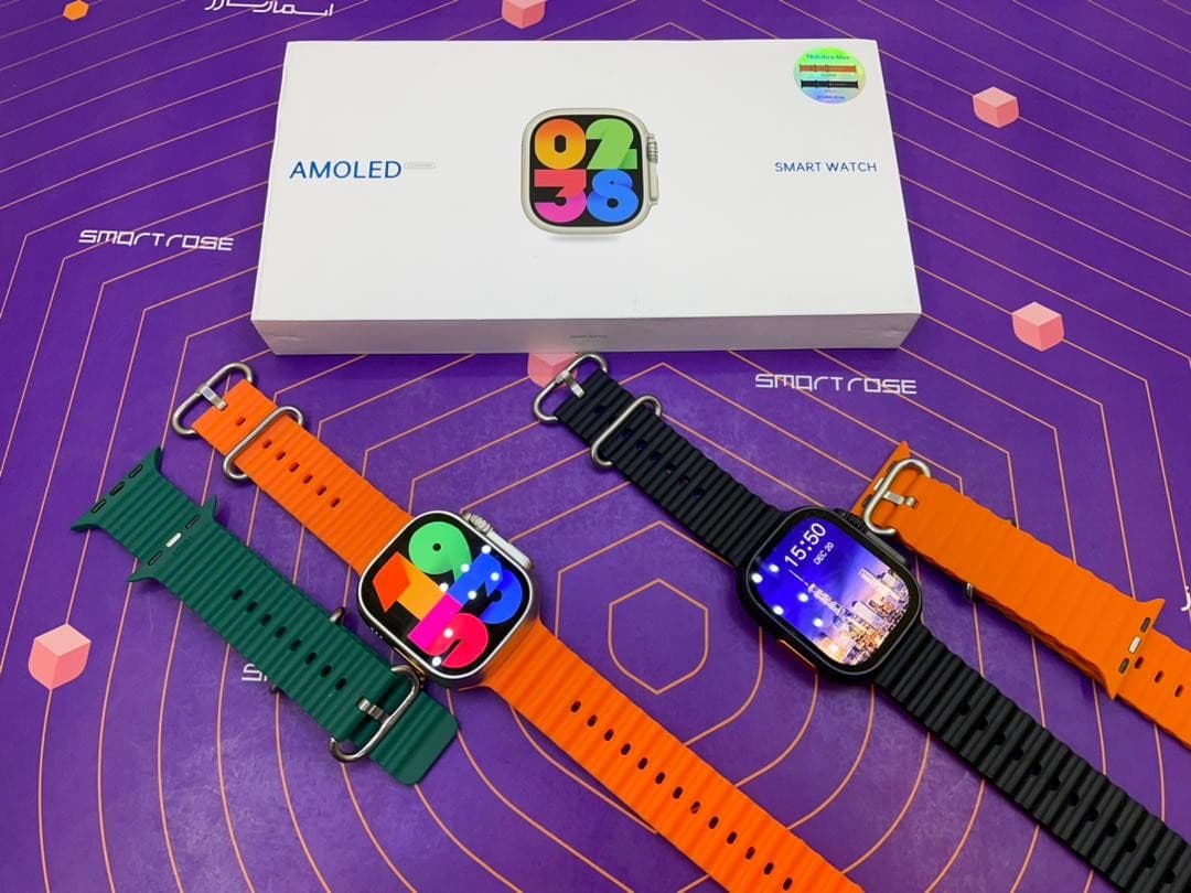 ساعت هوشمند طرح اپل واچ اولترا مدل TK8 ULTRA MAX با صفحه AMOLED با گارانتی — تصویر ۳