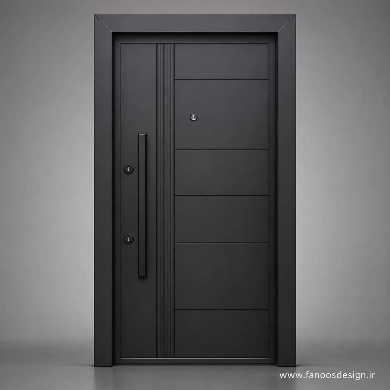 درب ضد سرقت طوسی مدرن کد 30524