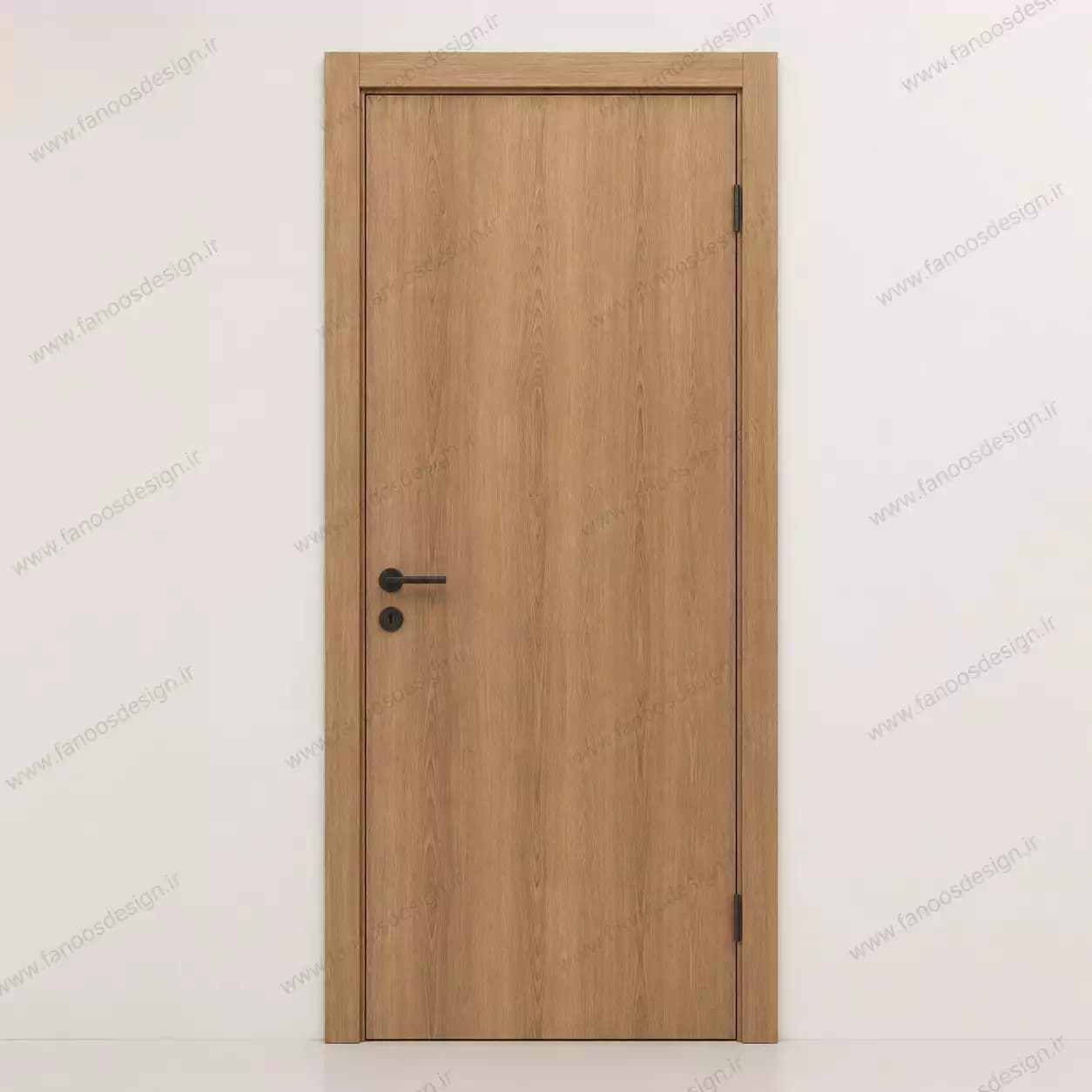 درب سرویس بهداشتی ABS مدل کرم نسکافه‌ای کد 30510 — تصویر ۲