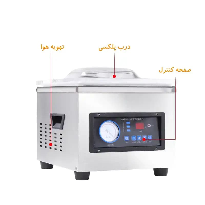 دستگاه بسته بندی وکیوم رومیزی DZ260-E — تصویر ۳