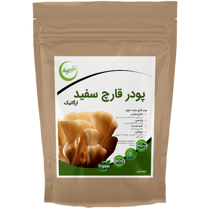 پودر قارچ صدفی سفید