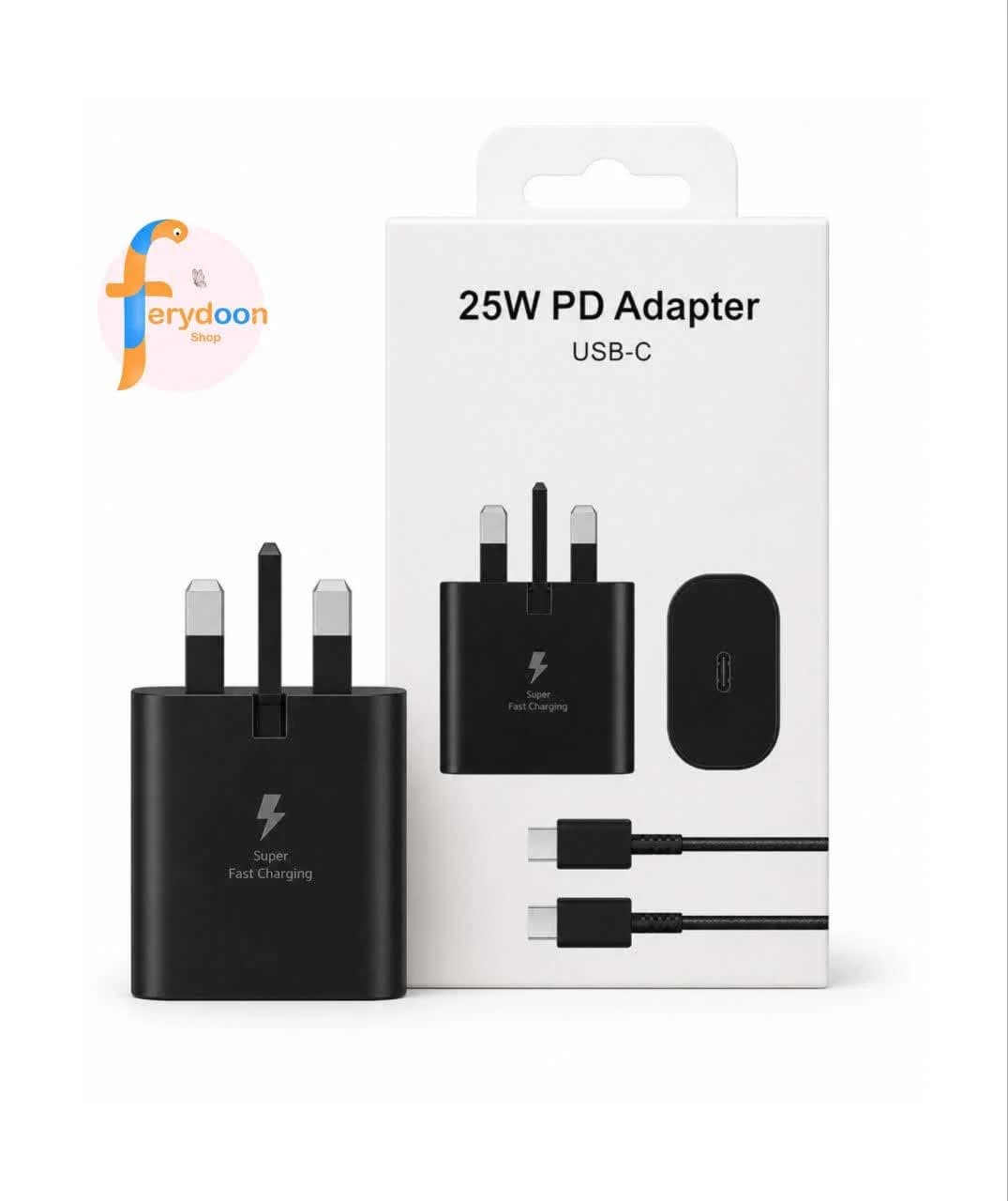 شارژر 25 وات مدل EP-TA800 مشابه اورجینال با گارانتی