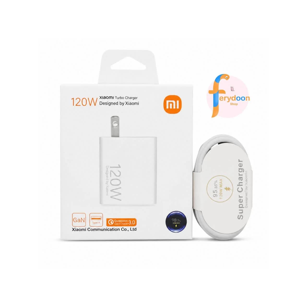 شارژر ۱۲۰ وات شیائومی مدل MDY-15W-EF (مشابه اورجینال) — تصویر ۲