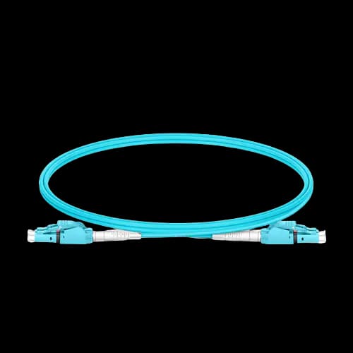LC/UPC-LC/UPC UNIBOOT DUPLEX OM4, PUSH-PULL TYPE, 2.0MM, LSOH, 3M