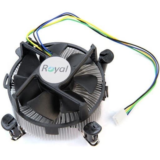 فن خنک کننده سی پی یو اینتل زیر مسی رویال CPU Fan intel Royal
