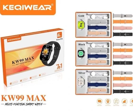 ساعت هوشمند KEQIWEAR KW99 Max؛ استایلی بی‌نظیر برای کاربران مدرن — تصویر ۷