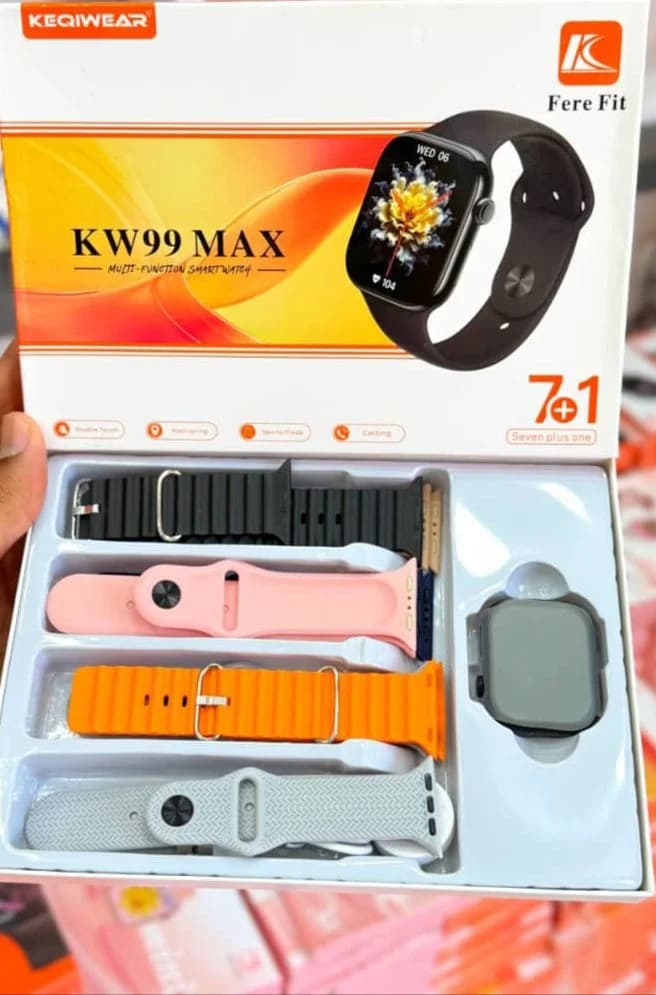 ساعت هوشمند KEQIWEAR KW99 Max؛ استایلی بی‌نظیر برای کاربران مدرن — تصویر ۳