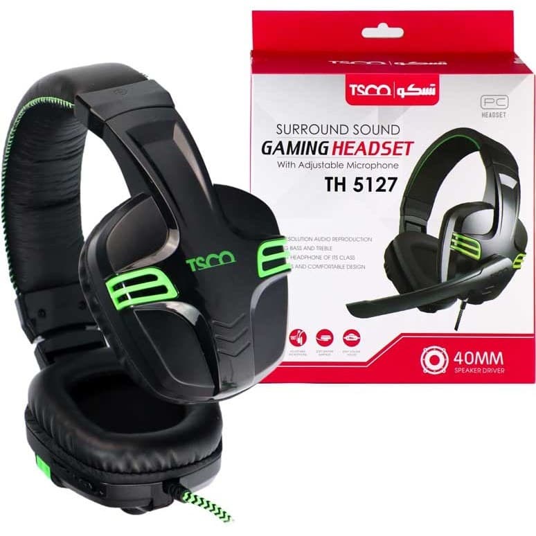 هدست سیم دار تسکو مدل Headset TSCO TH5127 — تصویر ۵