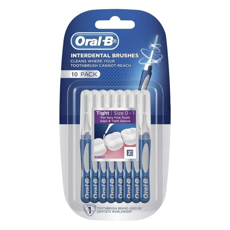 مسواک بین دندانی اورال بی Oral-B بسته ۱۰ عددی