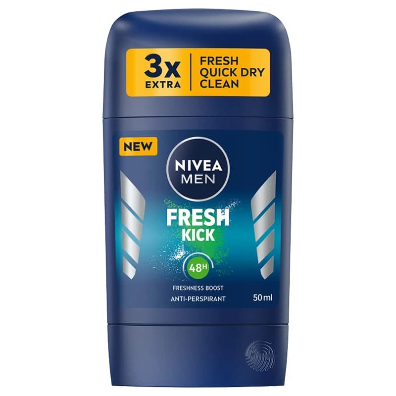 استیک ضد تعریق مردانه نیوآ Fresh Kick حجم ۵۰ میلی‌لیتر