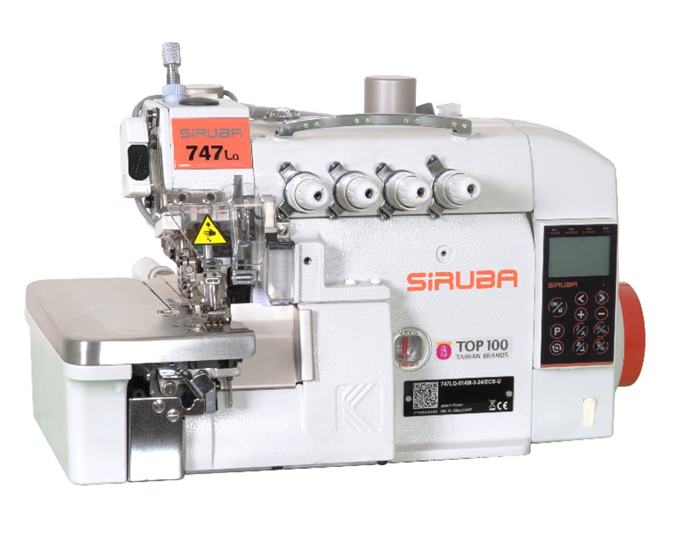 زیگزال 5 نخ فول اتوماتیک سیستم برقی سیروبا مدل 757LQ-516M-3-35/ECB-U