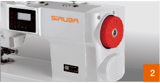 راسته‌دوز تیغ دار تمام اتوماتیک سیروبا مدل DL7200C-RM1-48-12 — تصویر ۳