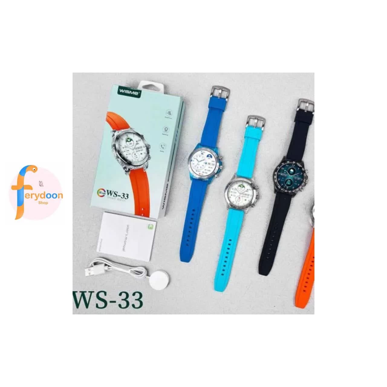 ساعت هوشمند Wisme WS-33؛ صفحه نمایش Super AMOLED و قابلیت مکالمه — تصویر ۲