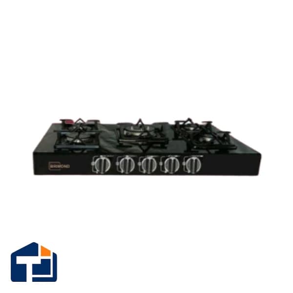 اجاق گاز رومیزی بریموند با ترموکوبل مدل 558 مشکی