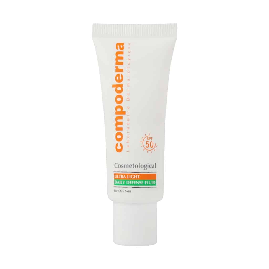 کرم ضد آفتاب SPF50 پوست چرب کامپودرما 40ml