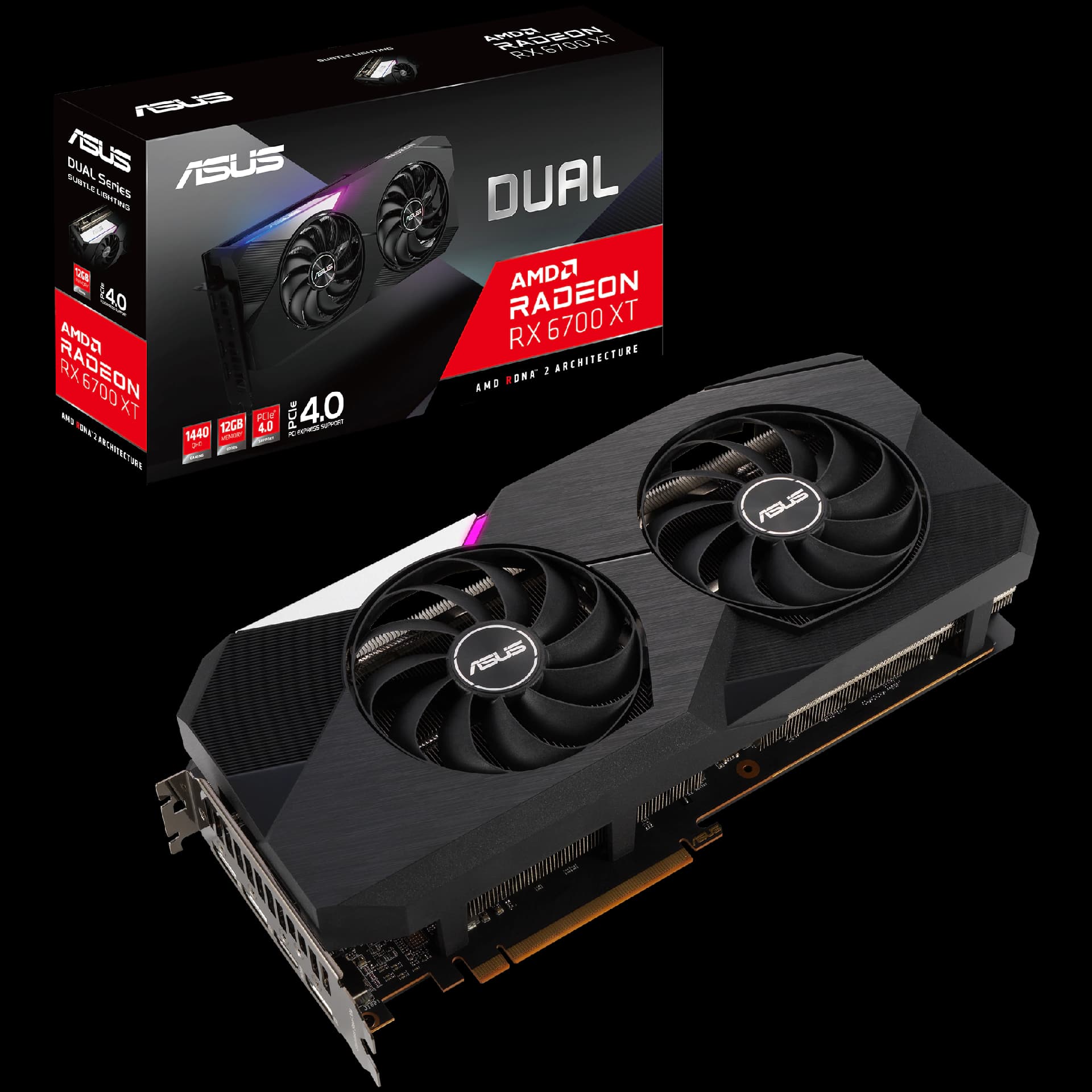 کارت گرافیک ایسوس مدل Radeon RX6700xt tuf — تصویر ۲