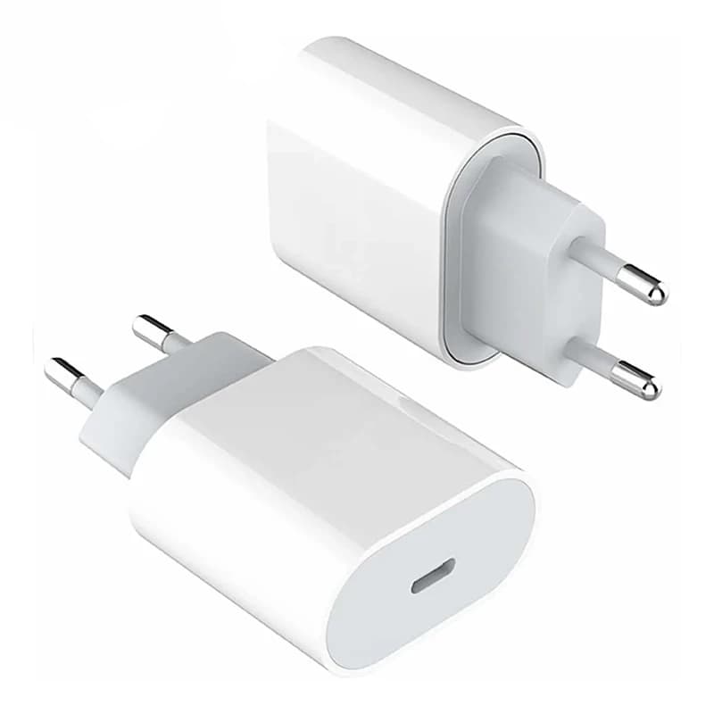 شارژر ۲۰ وات آیفون اپل USB-C | شارژ سریع اورجینال — تصویر ۳