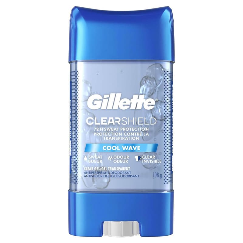 مام ژیلت ژل ضد تعریق Cool Wave Clear Gel حجم ۱۰۸ گرم | شفاف و بدون لکه