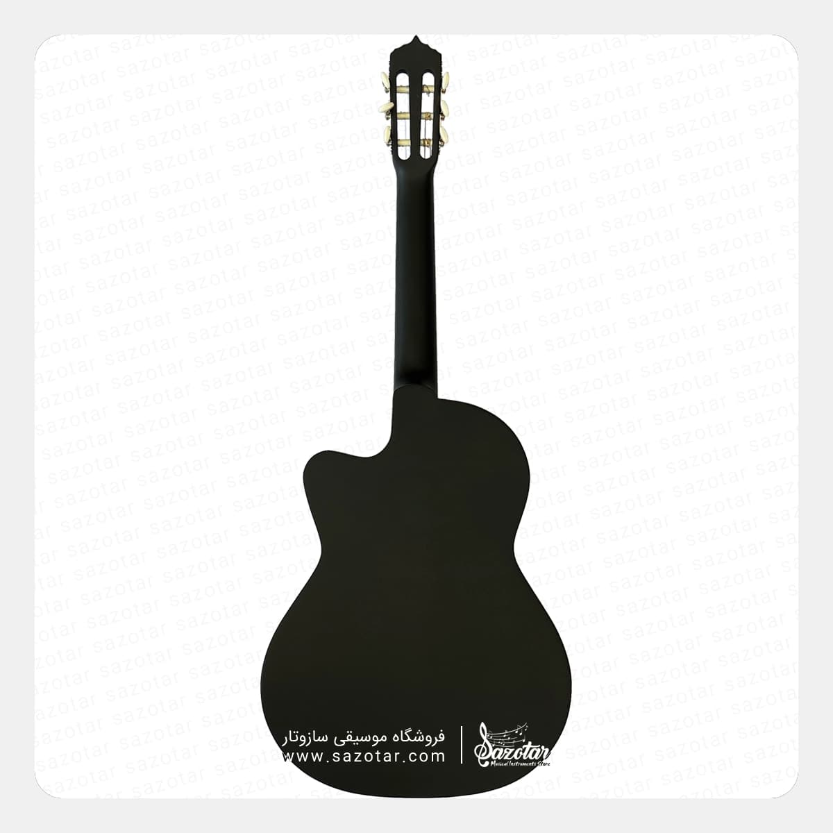 گیتار کلاسیک پارسی M4 کاتوی مشکی — تصویر ۳