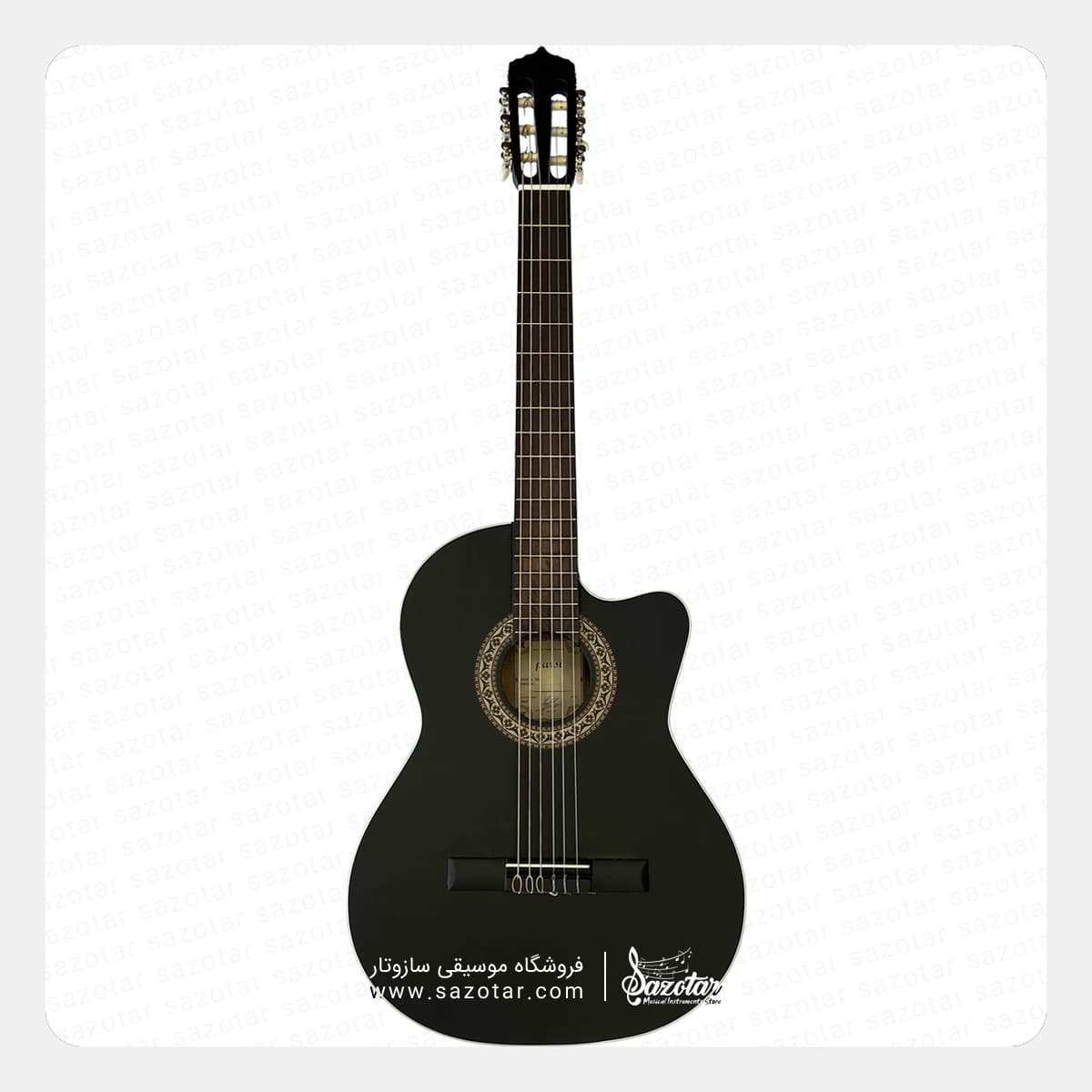 گیتار کلاسیک پارسی M4 کاتوی مشکی — تصویر ۲
