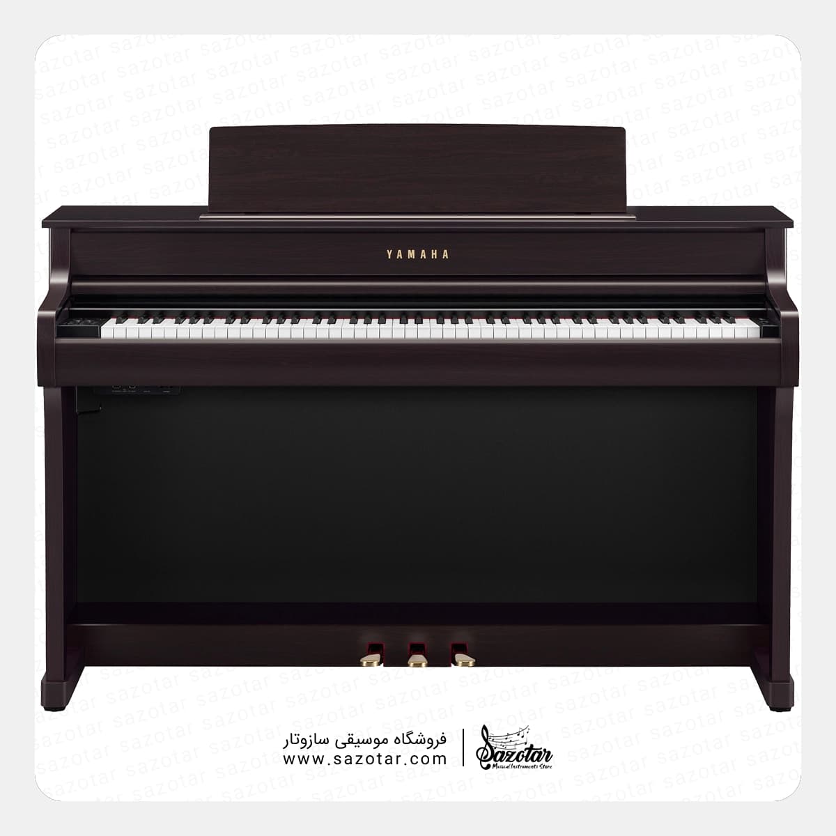 پیانو دیجیتال یاماها CLP-845 رزوود — تصویر ۳