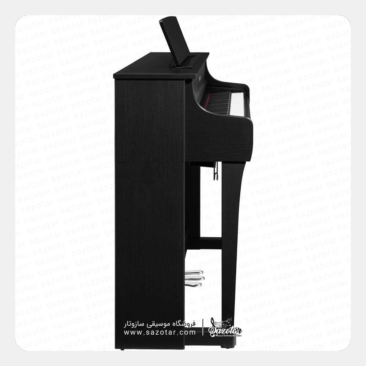 پیانو دیجیتال یاماها CLP-845 مشکی — تصویر ۵