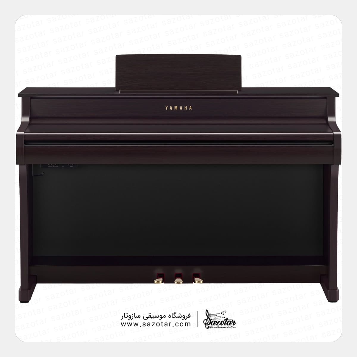 پیانو دیجیتال یاماها CLP-835 رزوود — تصویر ۴