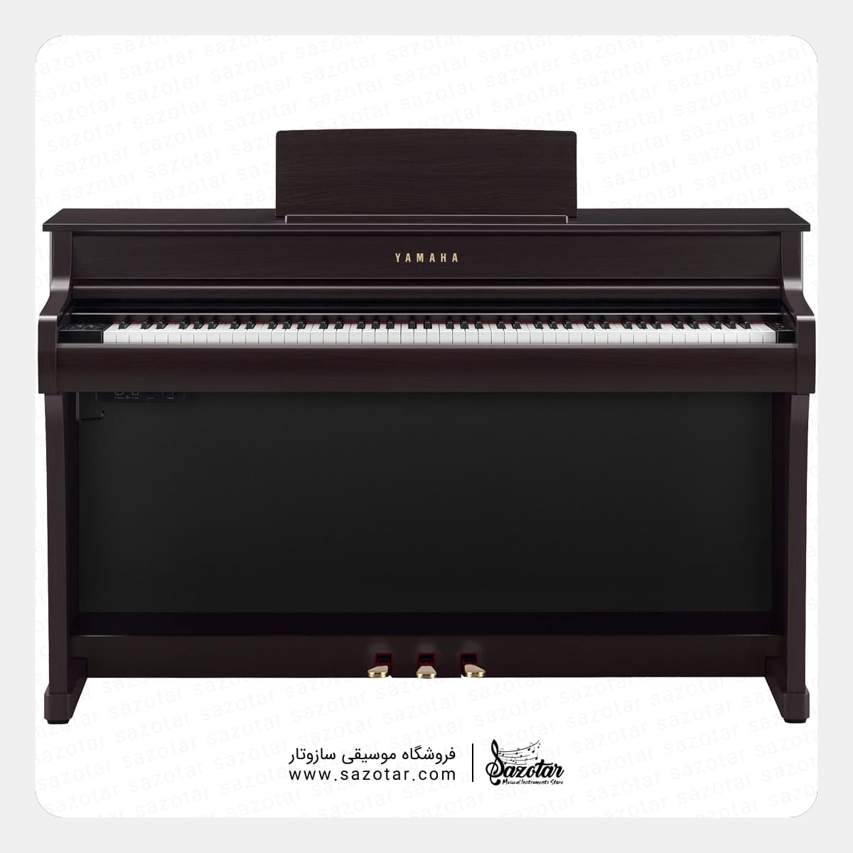 پیانو دیجیتال یاماها CLP-835 رزوود — تصویر ۳