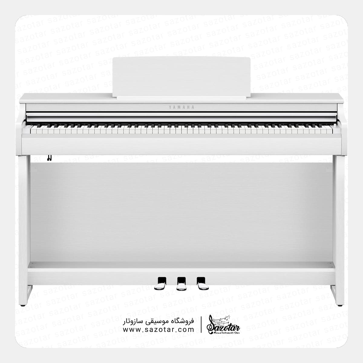 پیانو دیجیتال یاماها CLP-825 سفید — تصویر ۳