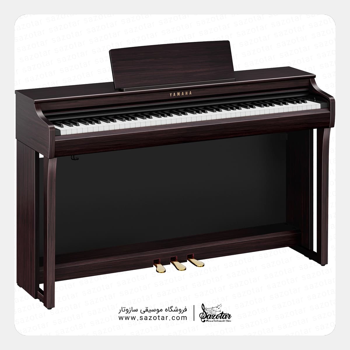 پیانو دیجیتال یاماها CLP-825 رزوود — تصویر ۲