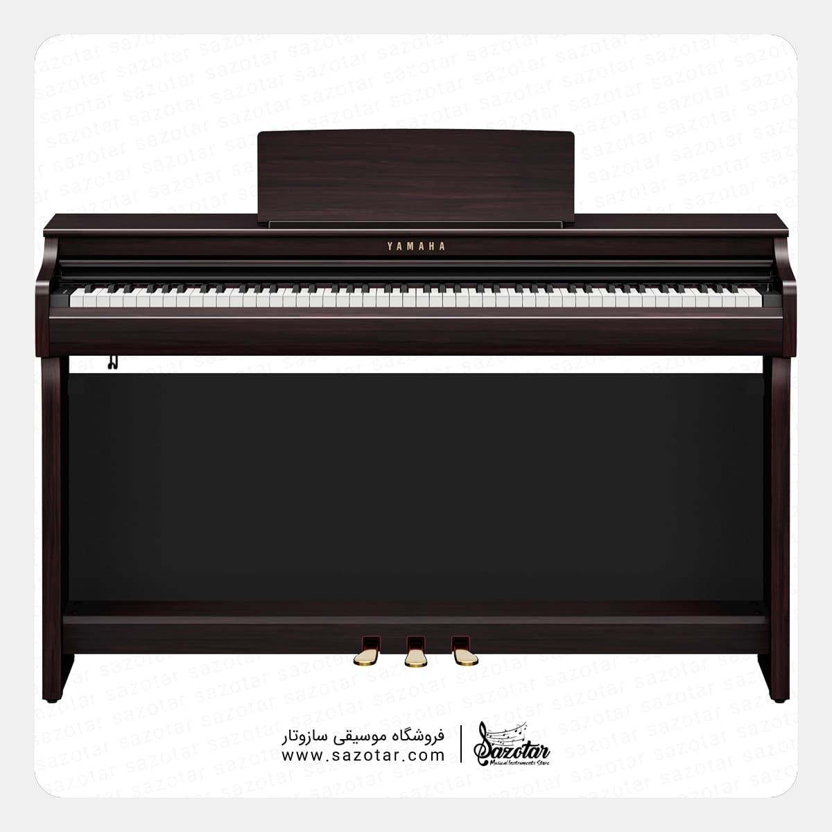 پیانو دیجیتال یاماها CLP-825 رزوود — تصویر ۳