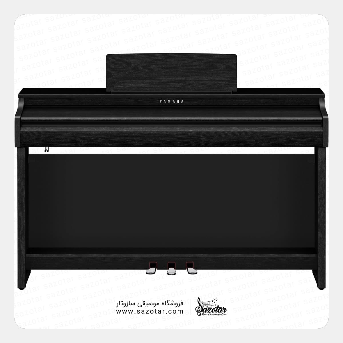 پیانو دیجیتال یاماها CLP-825 مشکی — تصویر ۴
