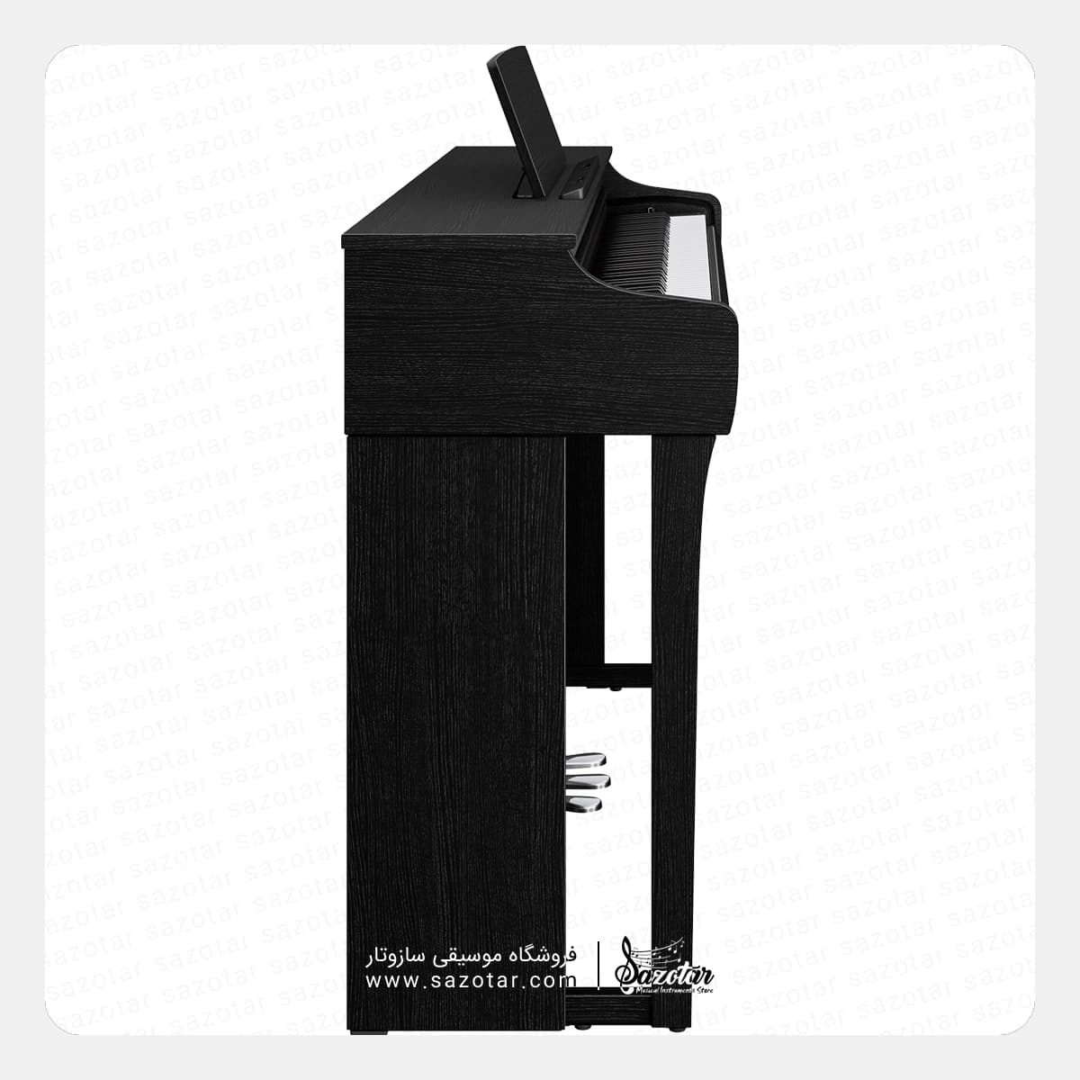 پیانو دیجیتال یاماها CLP-825 مشکی — تصویر ۵
