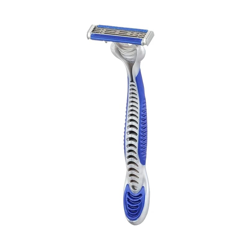 خودتراش ژیلت Blue 3 بلوتری بسته 3 عددی | خودتراش سه تیغه ژیلت — تصویر ۴