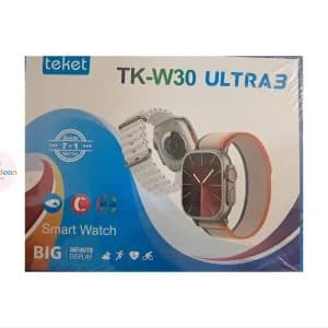 ساعت هوشمند TK-W30 ULTRA 3: نمایشگر غول‌پیکر AMOLED با ۷+۱ بند جذاب — تصویر ۳