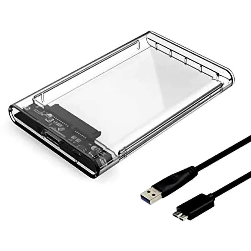 باکس هارد 2.5 اینچی شفاف دی نت ( D-NET ) مدل USB3.0 — تصویر ۲