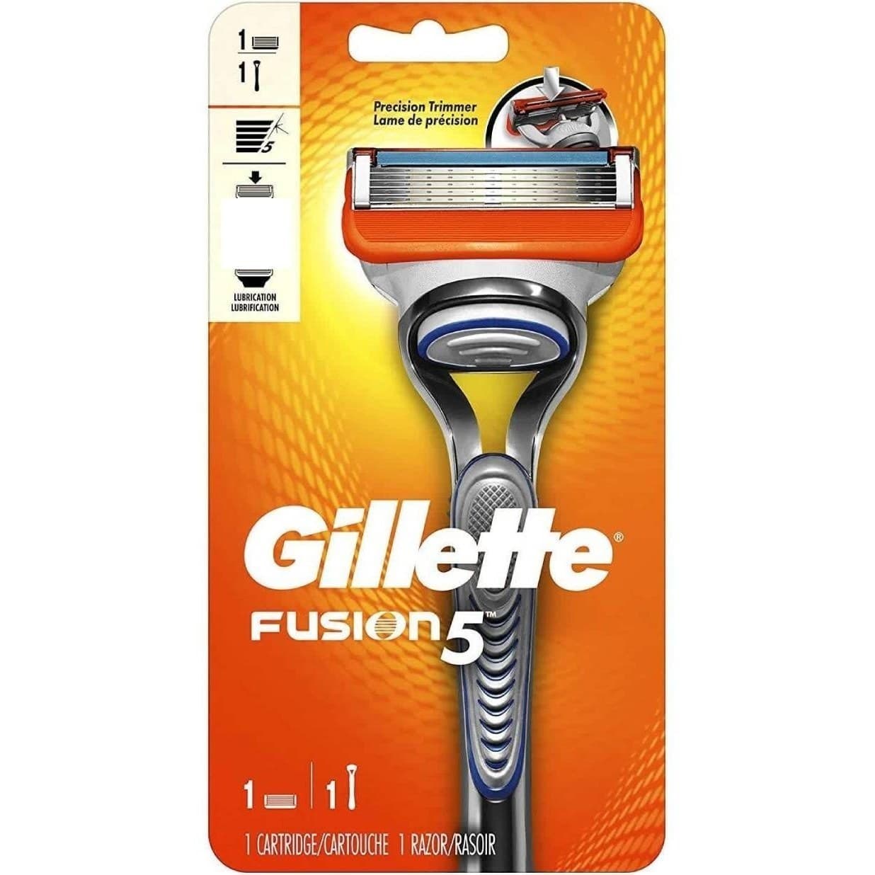 خودتراش ژیلت فیوژن ۵ Gillette Fusion دارای یدک اضافه | اصلاح دقیق مردانه
