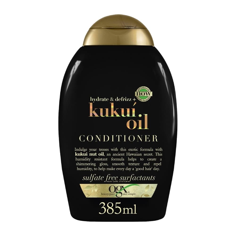 نرم کننده OGX روغن کوکویی Kukui Oil | نرم‌کننده موهای خشک و وز