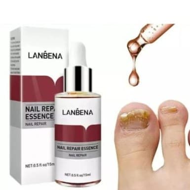تقویت‌کننده و ترمیم‌کننده ناخن لانبنا LANBENA | ضد قارچ و ضدباکتری — تصویر ۳