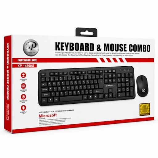 کیبورد و ماوس ایکس پی-پروداکت مدل XP-14500 — تصویر ۲