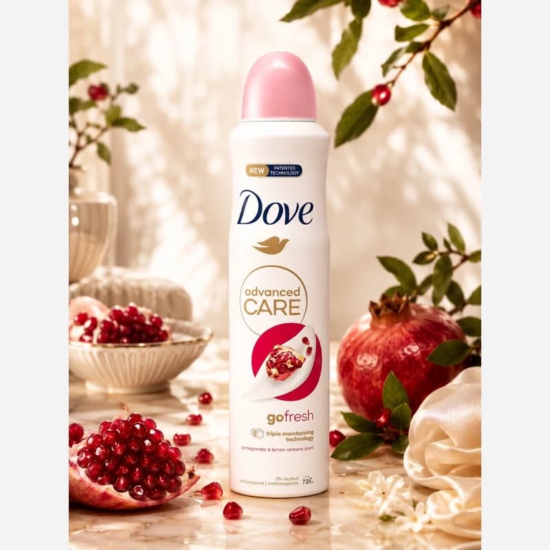 اسپری بدن زنانه داو مدل Go Fresh حجم 250 میلی‌لیتر UK اصل | خوشبوکننده و ضدتعریق 48 ساعته — تصویر ۲