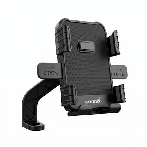 پایه نگهدارنده گوشی موبایل گرند اسکای مدل GHD – 18 مناسب برای موتورسیکلت