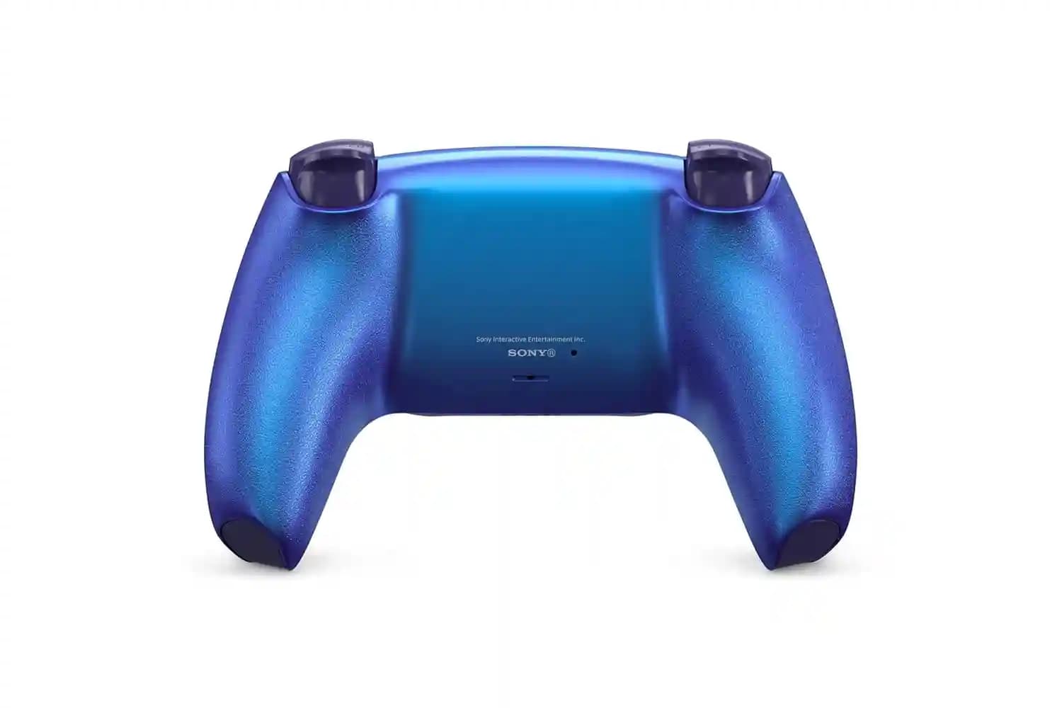دسته اورجینال وایرلس PS5 DualSense رنگ آبی کروم (Blue Chrome) — تصویر ۵