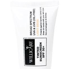 کرم ضد آفتاب SPF50 رنگ بژ روشن ویلی کر 40ml