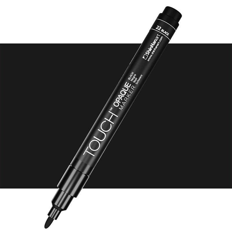 ماژیک همه کاره Touch Opaque مدل Black Fine کد 22