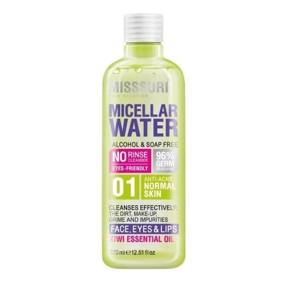 میسلار واتر میسوری مناسب پوست نرمال کد 01 حجم 370ml